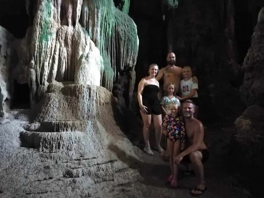 Ko Lanta: Half-Day Kayaking Koh Phee & Koh Talabeng 2 Caves - Inside the Talabeng sea cave