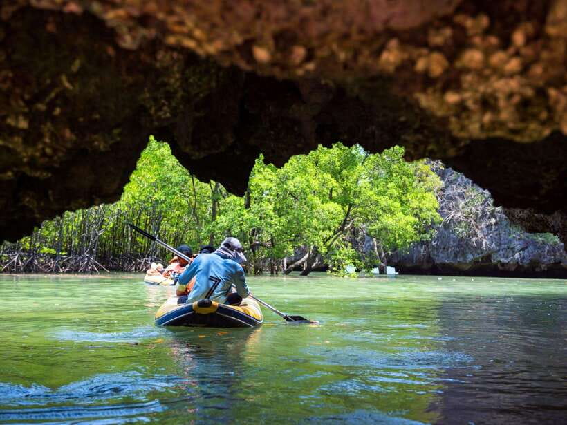 Ko Lanta: Ko Bubu, Talabeng, Mangrove Kayak and Skull Island - Ko Phee reveals its skull-shaped profile