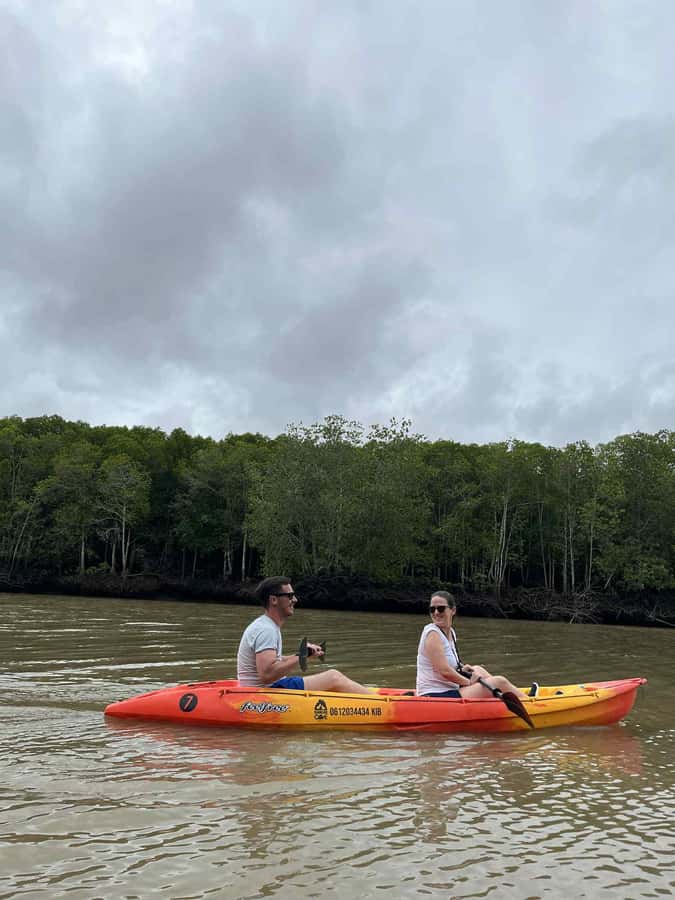 Koh Lanta: Amazon Mangrove Kayaking Tour With Lunch - Watching fish farming and village life