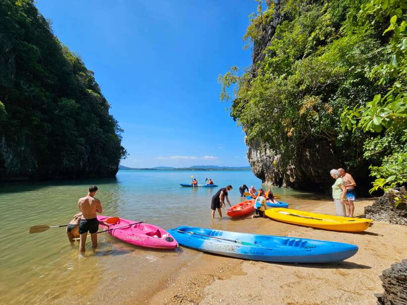 Koh Lanta: Kayaking and Longtail Boat Tour (Half day) - What the four-hour schedule feels like