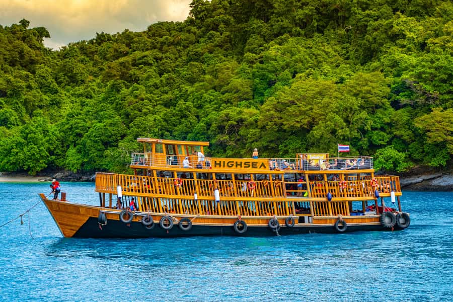 Koh Samui: Mu Ko Ang Thong Park Cruise with Kayaking Option - Koh Sam Sao and the short scenic cruise