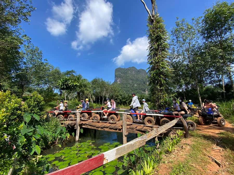 Krabi: ATV Jungle Bash & Kayak Odyssey in Din Daeng Mangrove - The drive through Khao Thong sets the scene