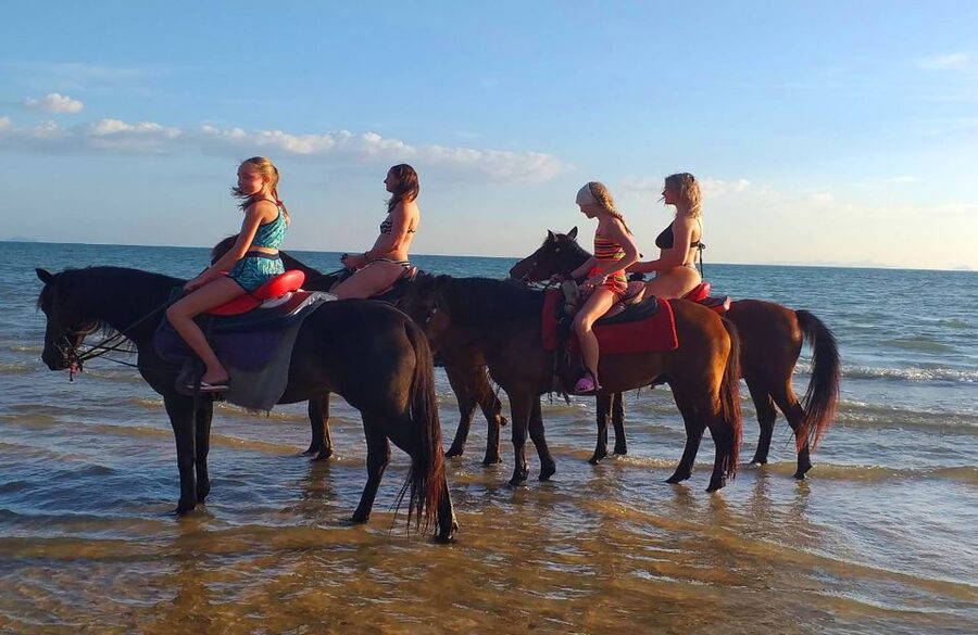 Krabi: Crystal Lagoon Kayaking and Horseback Riding Day Trip - Two Krabi worlds in six hours