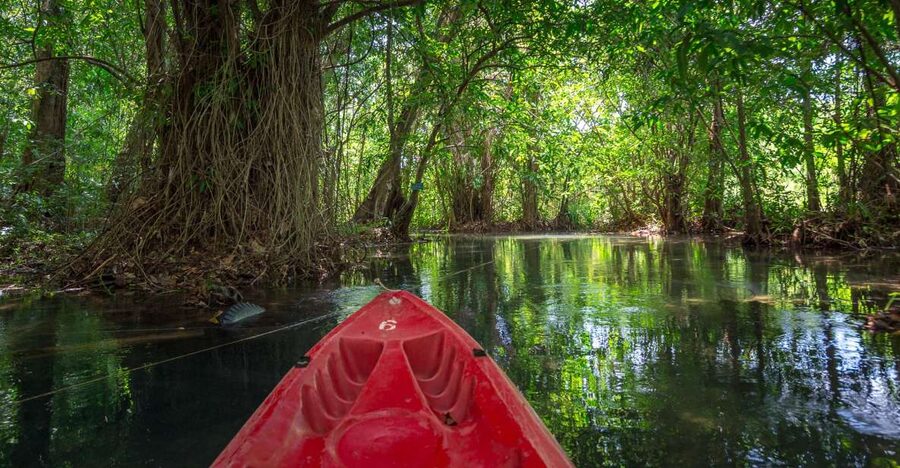 Krabi: Half-Day Blue Lagoon Kayaking at Klong Srakaew & ATV - Pickup, timing, and the five-hour plan