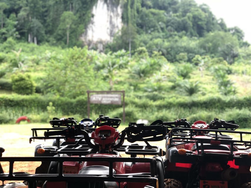 Krabi: Half-Day Blue Lagoon Kayaking at Klong Srakaew & ATV - The ATV trail: 45 minutes of mud and forest