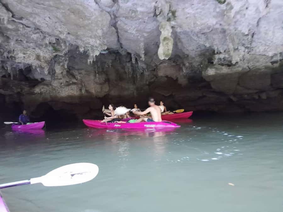 Krabi: Half-Day Kayak Adventure at Ao Thalane - Launching into the mangrove channels