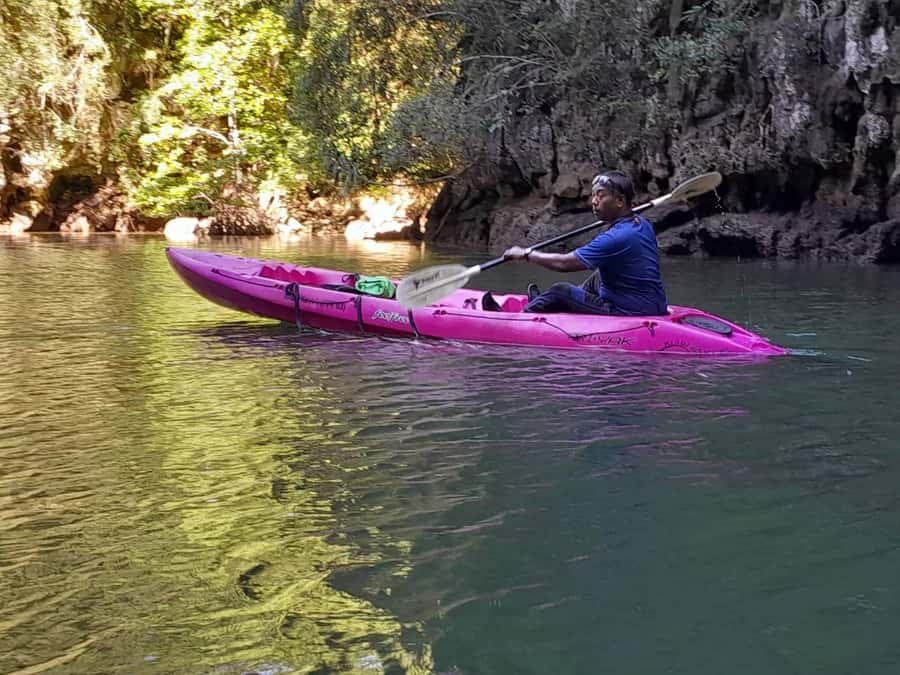 Krabi: Half-Day Kayak Adventure at Ao Thalane - What the physical effort feels like