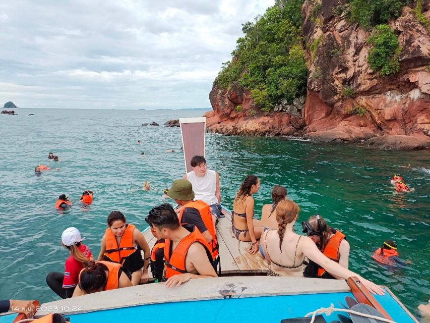 Krabi: Hong Island Tour by Longtail Boat with Kayak Option - The Hong Island 360-degree viewpoint