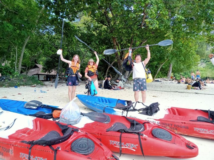 Krabi: Hong Island Tour by Longtail Boat with Kayak Option - Guides, transport, and the value of $44