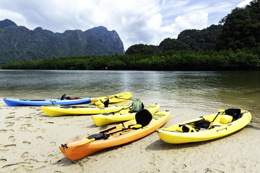 Krabi kayaking Ao thalane - From Ao Nang to Ao Thalane in About 35 Minutes