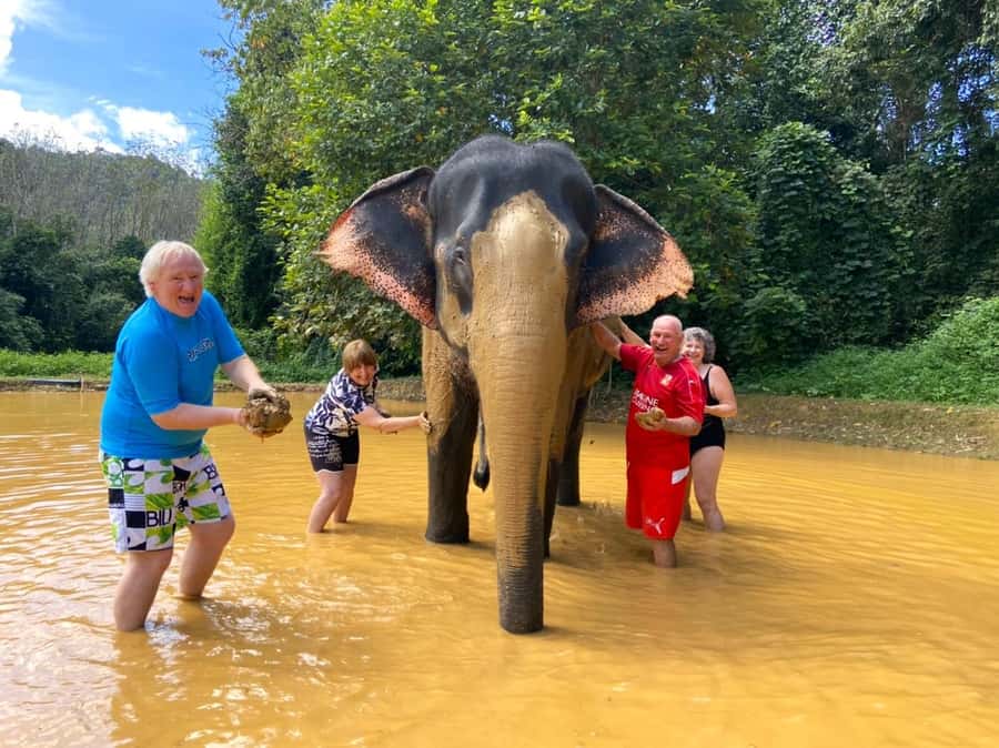 Krabi: Khao Sok Elephant Rescue Center & Bamboo Raft Paddle - Key points to know