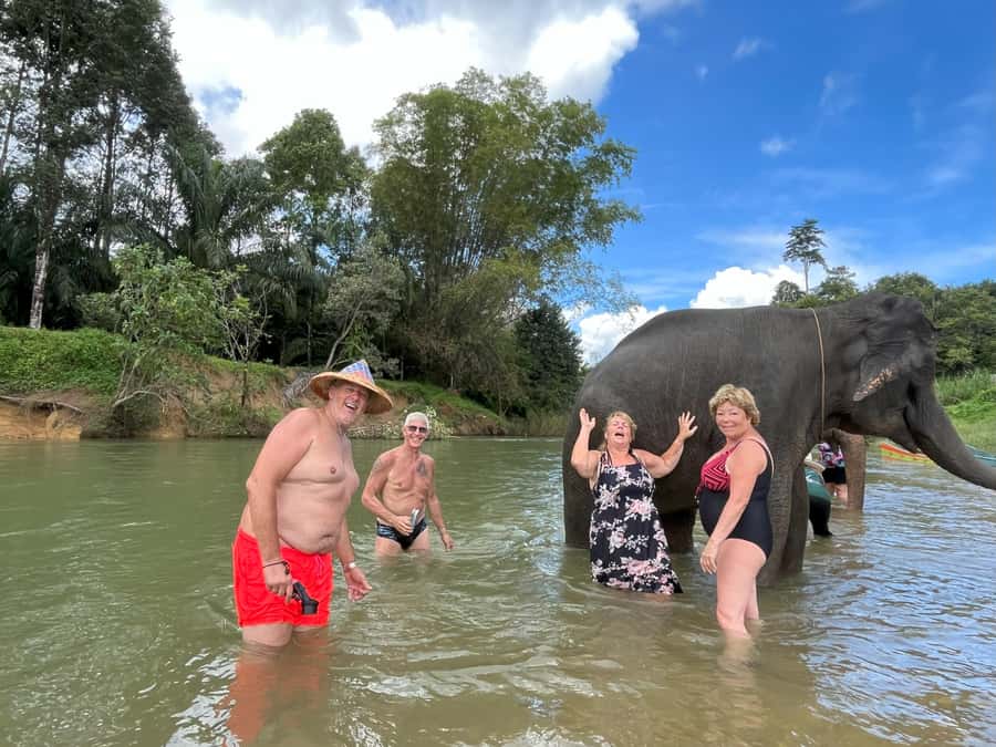 Krabi: Khao Sok Elephant Rescue Center & Bamboo Raft Paddle - The road from Krabi to Khao Sok