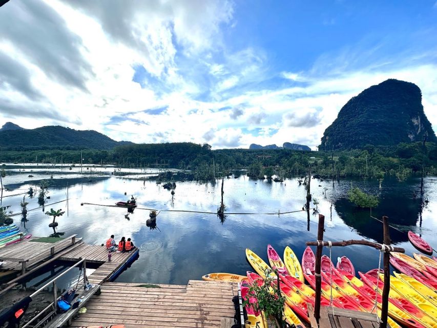 Krabi: Klong Root Kayaking Viewpoint,Fish Feeding and more - The elephant question deserves your attention
