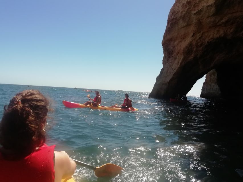 Lagoa: Benagil Cave and Marinha Beach Guided Kayaking Tour - Who will enjoy this short kayak trip