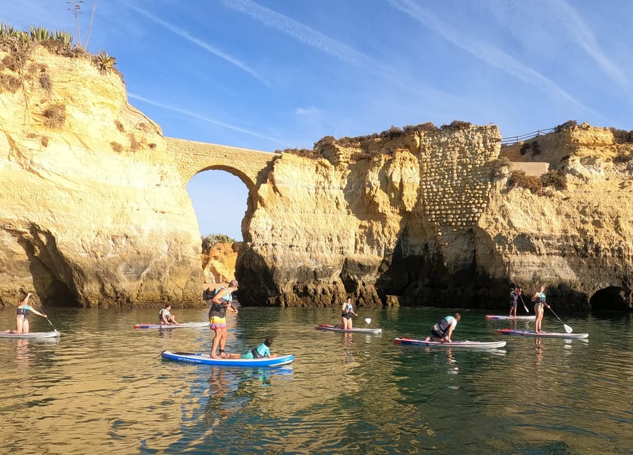 Lagos: Guided SUP Tour to Ponta da Piedade Caves - Praia Dona Ana gives you the first coastal view