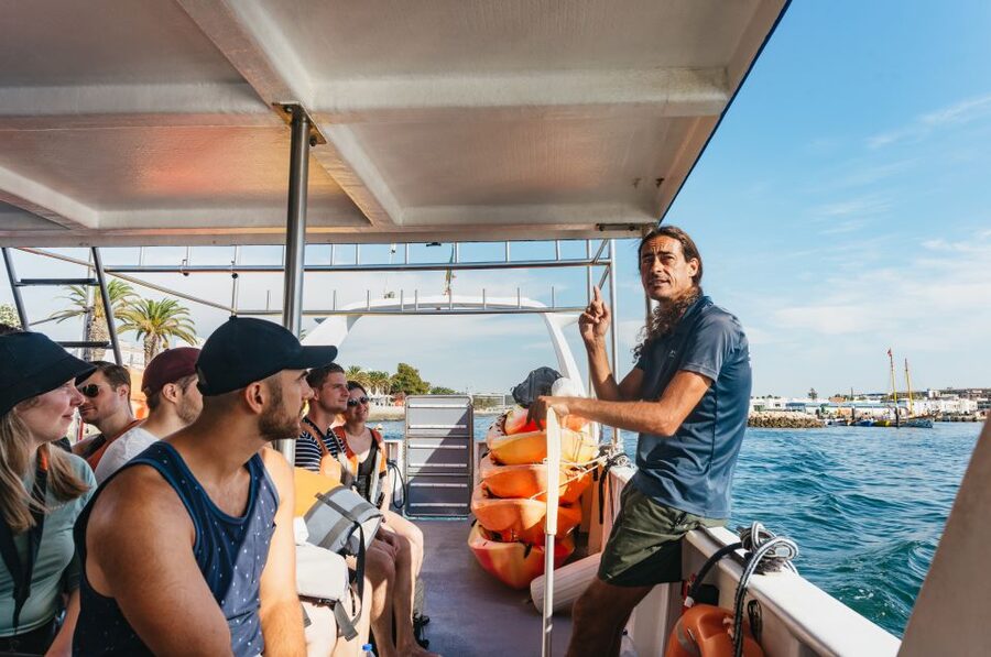 Lagos: Kayak Experience - The swim stop and ride back to Lagos