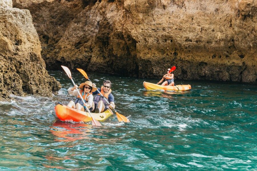 Lagos: Kayak Experience - Guides, group size, and the feel on the water