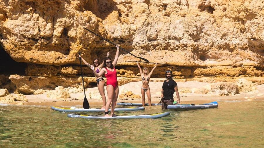 Lagos: Stand-Up Paddle Board Rental - Paddling beneath Ponte da Piedade