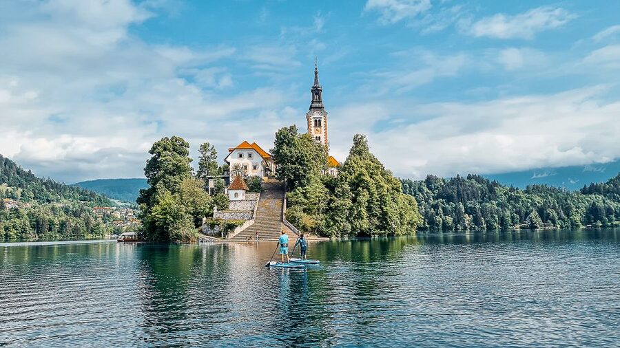 Lake Bled Stand-Up Paddle Boarding Tour - SUP games, balance tricks, and time to relax