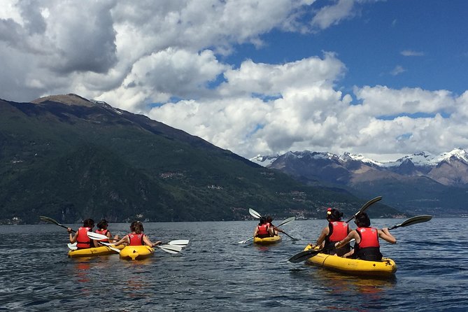 Lake Como Kayak Tour from Bellagio - The opening paddle toward Villa Serbelloni
