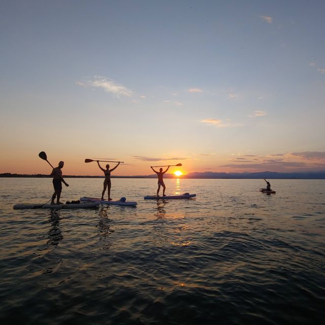 Lake Garda: Stand-Up Paddleboard Sunset Experience - Getting started at SUP Experience Garda Lake
