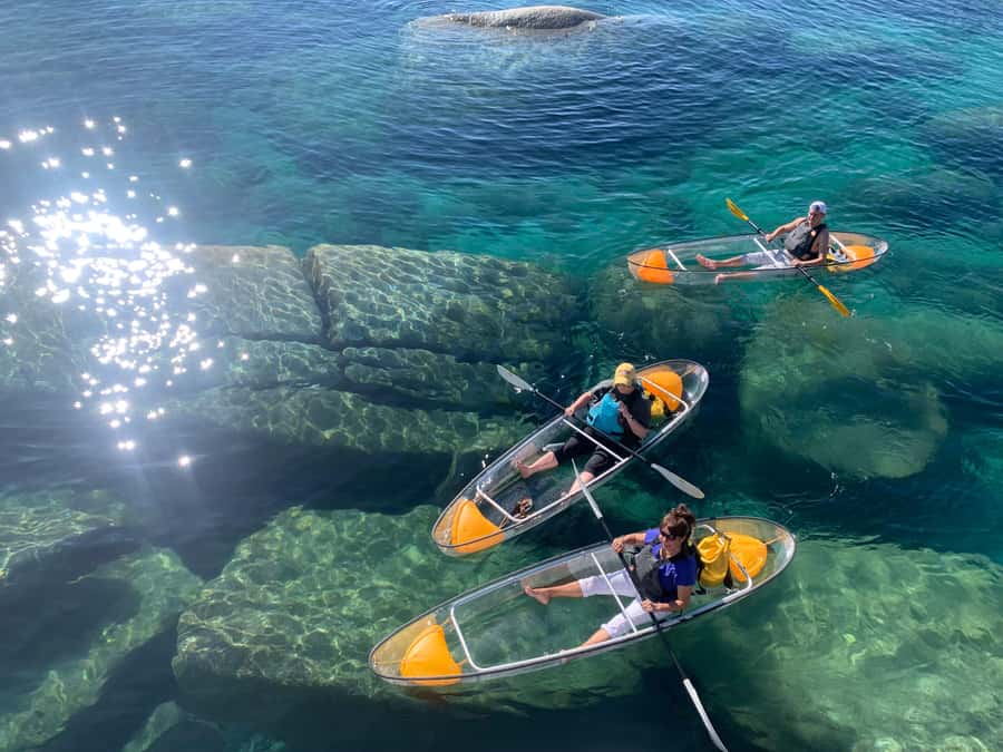 Lake Tahoe: Clear Kayak Tour - Paddling along Tahoe’s blue shoreline