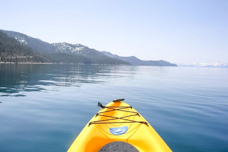 Lake Tahoe: North Shore Kayak Rental - What you receive at the beach