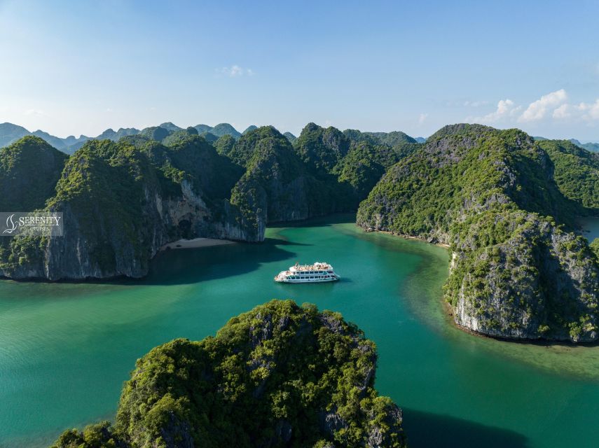 Lan ha Bay Luxury cruise day trip, kayaking, swimming, bike - Leaving Hanoi at 7:00am