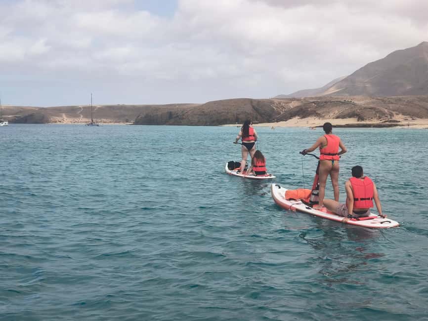Lanzarote: Electric Paddle Surf and Snorkel Excursion at Papagayo Beach - Snorkeling for 45 minutes near Papagayo
