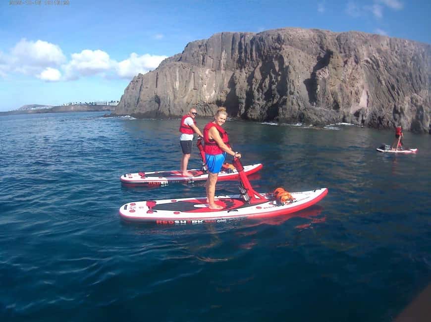 Lanzarote: Electric Paddle Surf and Snorkel Excursion at Papagayo Beach - How the guides shape the experience