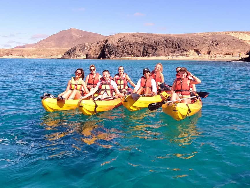Lanzarote: Kayak and Snorkeling at Papagayo Beach - Starting at Kayak Lanzarote
