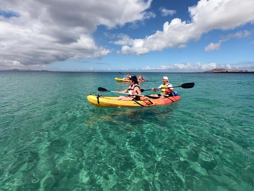 Lanzarote: Kayak and Snorkeling at Papagayo Beach - Snacks, photos, and a slower beach break