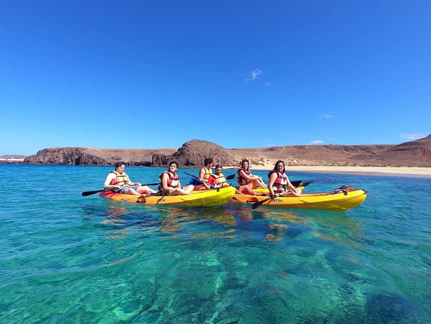 Lanzarote: Kayak and Snorkeling at Papagayo Beach - The paddle back and what the effort feels like