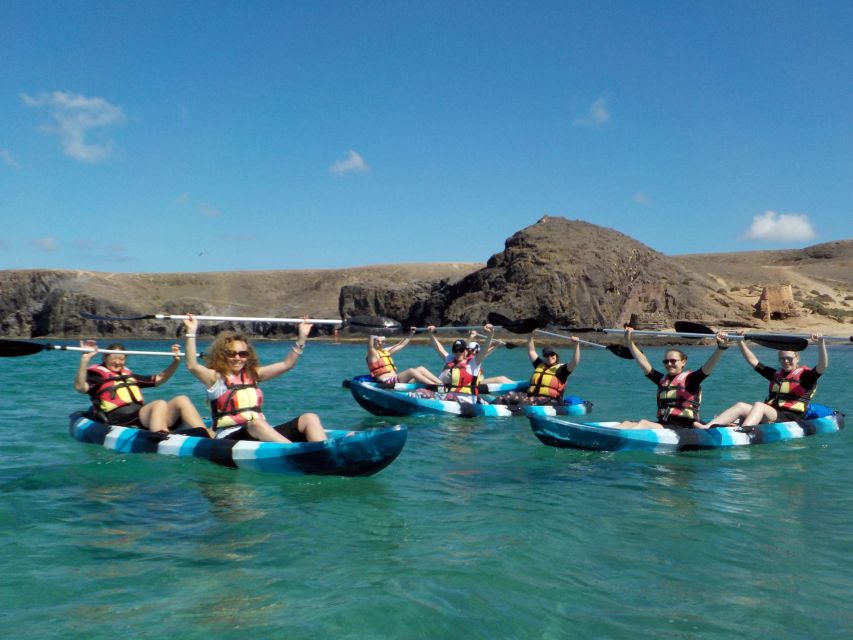 Lanzarote: Kayak and Snorkeling at Papagayo Beach - One hour along Lanzarote’s coast