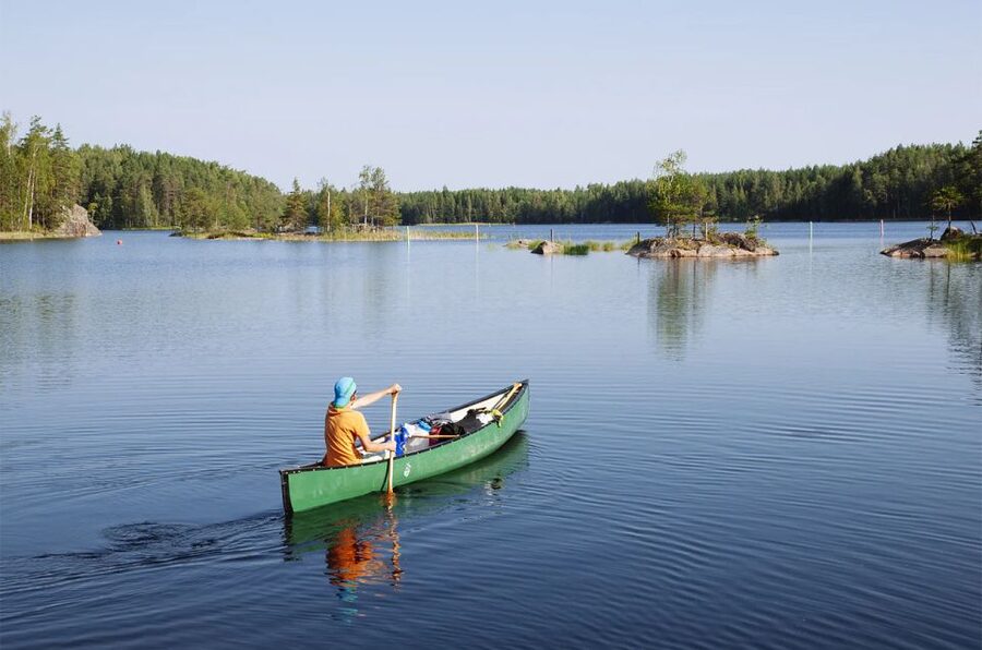 Lapland: Canoeing Trip with Reindeer and Husky Farm Tour - Key points at a glance