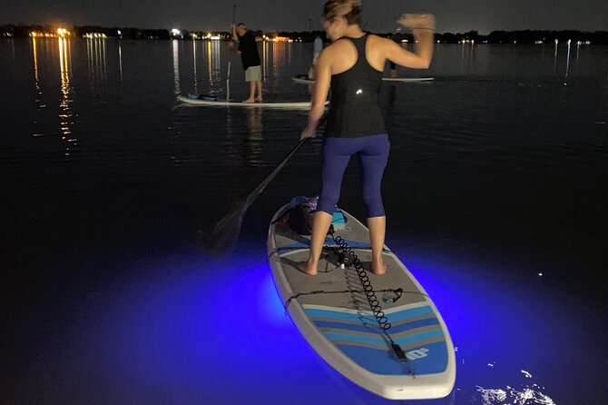 LED Glow in the Dark Clear Kayak or Paddleboard in Paradise - Photos, dry bags, and what to bring