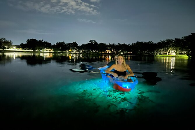 LED Glow in the Dark Clear Kayak or Paddleboard in Paradise - How much value do you get for $75?