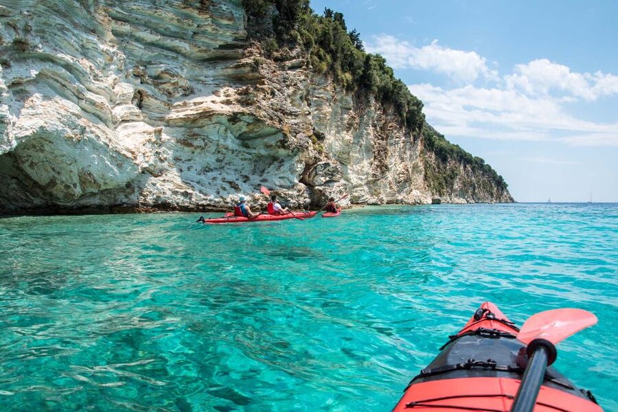 Lefkada: Full Day Sea Kayaking Tour - Six hours across the Lefkada Archipelago