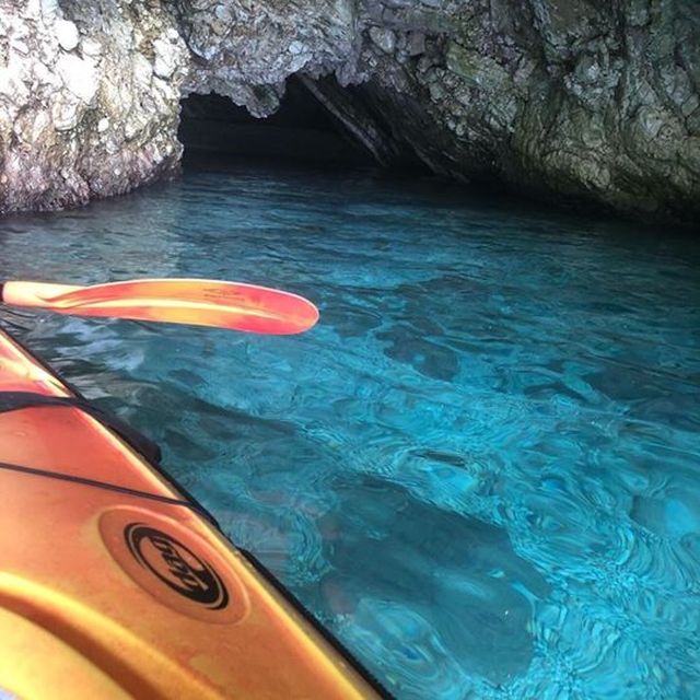 Lefkada: Hidden Blue Cave Kayak Trip with Lunch & Fruits - Who should book, and who should skip it