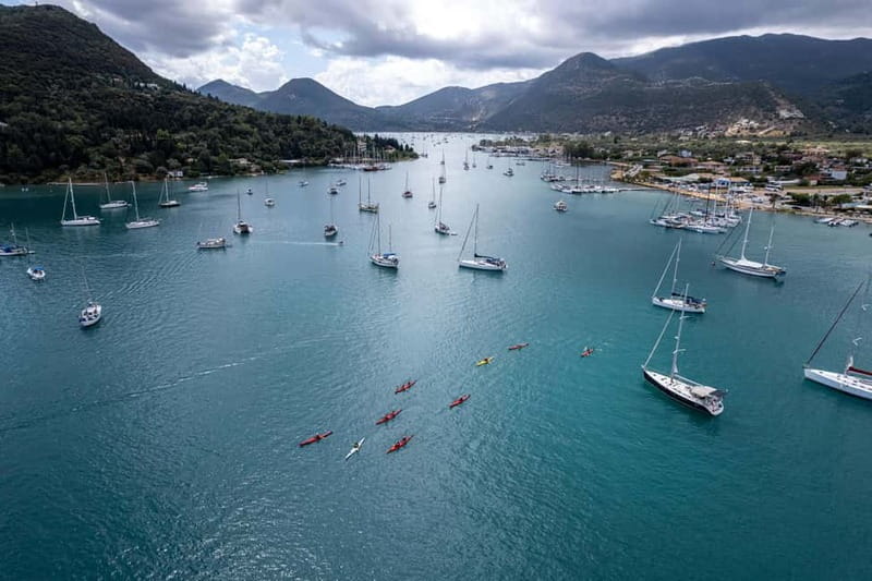 Lefkada:Nydri, Scorpios Kayak Odyssey Island Hopping - Starting from Nydri Port near Hotel Oscar