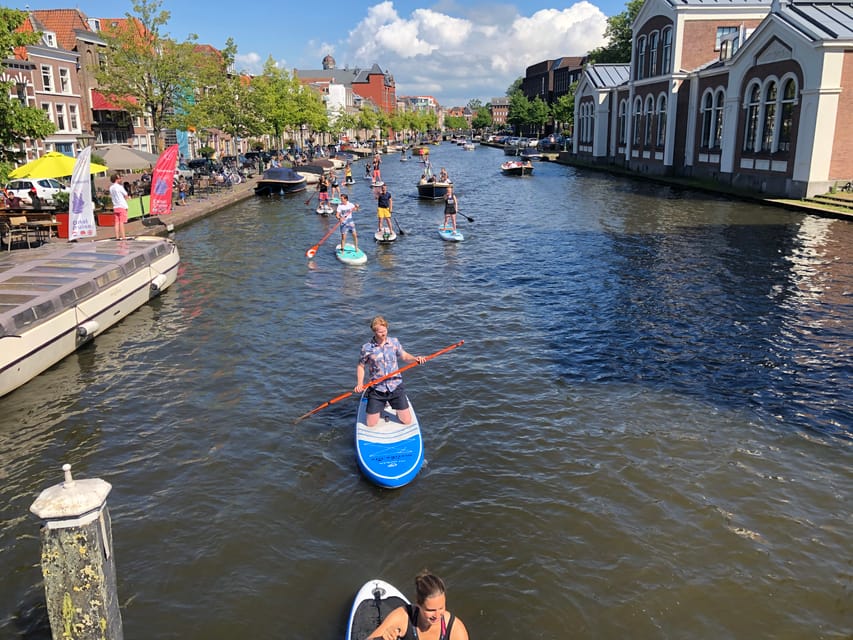 Leiden: Paddleboard Rental to Explore Leiden's Canals - Booking value and cancellation flexibility