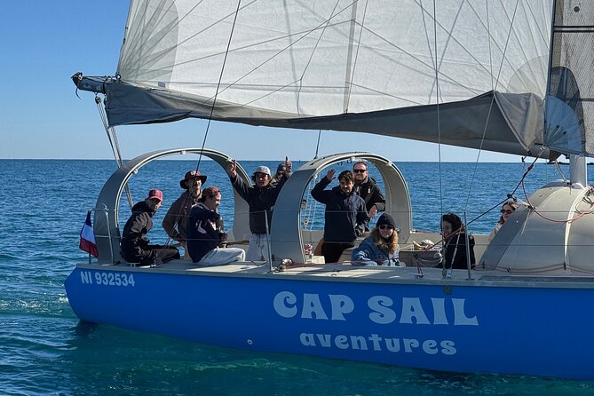 Lérins Islands Sailing Discovery, snorkeling and paddle SUP - Setting sail from Antibes toward the Lérins Islands
