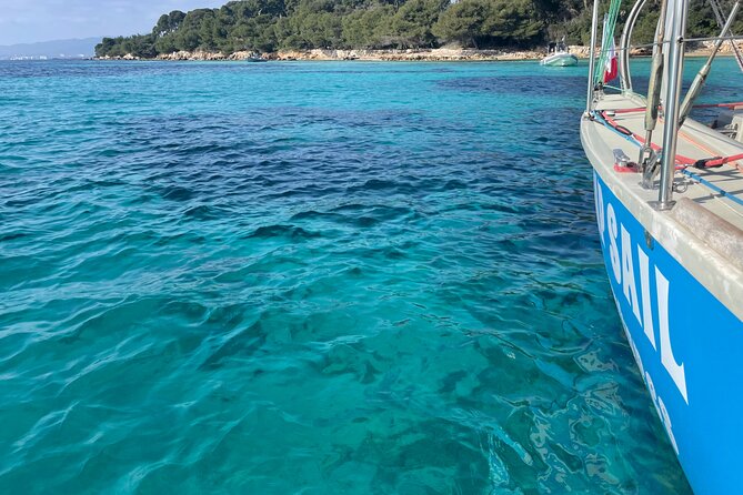 Lérins Islands Sailing Discovery, snorkeling and paddle SUP - What the 90-minute swimming stop is really like