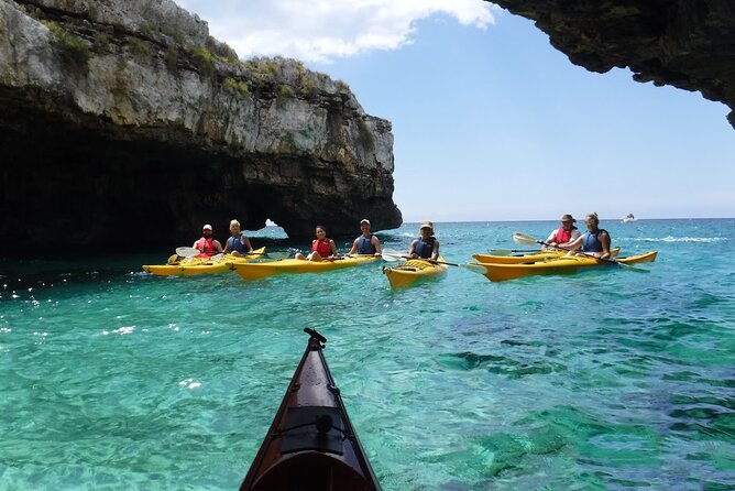 Leuca kayak tour + swimming + speleo-trek in cave - Key points about the Leuca kayak tour