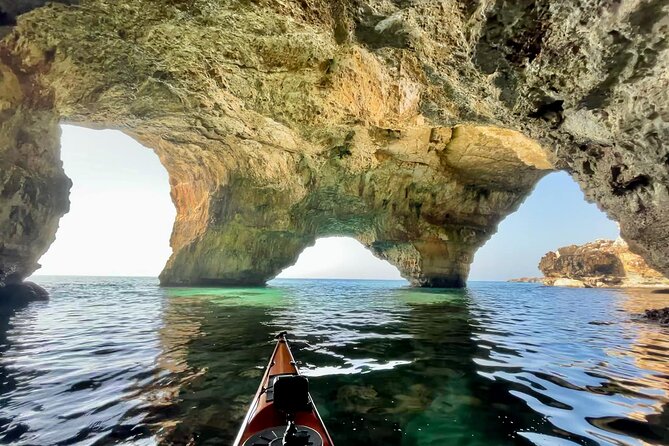 Leuca kayak tour + swimming + speleo-trek in cave - A proper lesson before you reach the caves