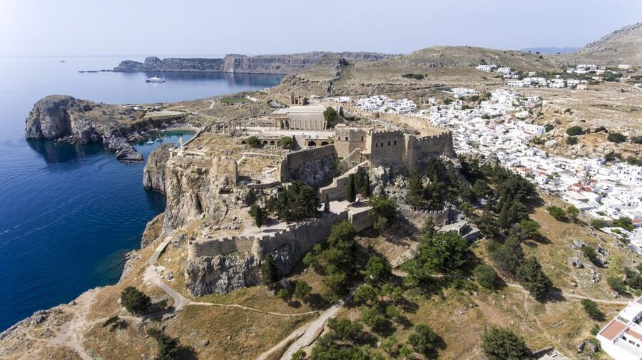 Lindos: Sea Kayaking & Acropolis of Lindos Tour with Lunch - Through the Sea Canyon to Navarone Bay