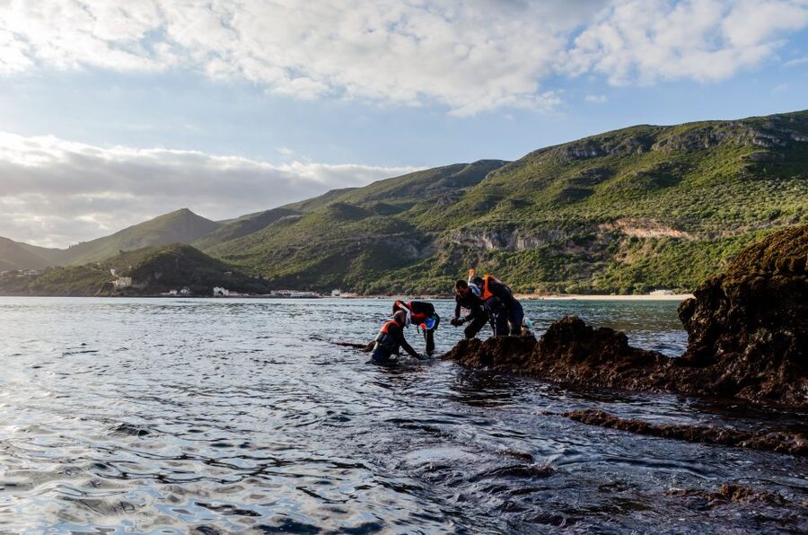 Lisbon: Arrábida Kayak and Coasteering Adventure Tour - Snorkeling near Anicha Island