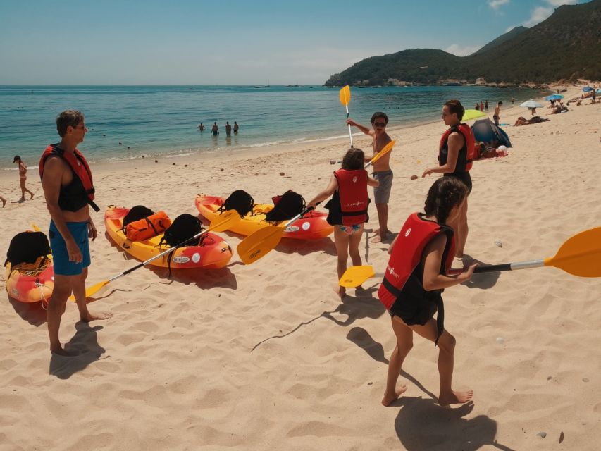 Lisbon: Arrábida Kayak & Wild Beach Snorkeling Pickup Option - Key points to know before you book