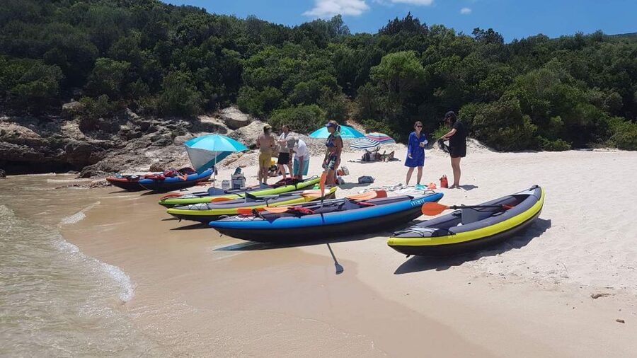 Lisbon: Full-Day Arrabida Kayak Tour with Picnic - Snorkeling, volleyball, and time in the water