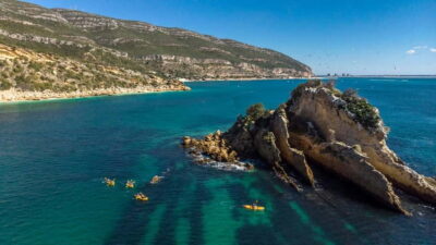 Lisbon: Kayak Tour Arrábida Natural Park, Setubal, Sesimbra